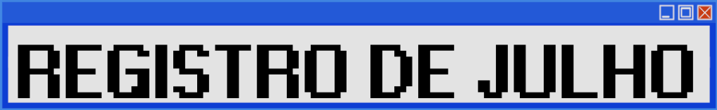 Imagem simulando uma janela do windows XP com o texto "Registro de Junho"